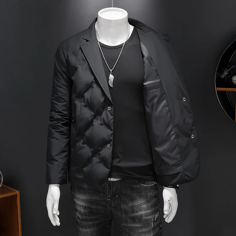 Stylish Duck Down Parka Blazer