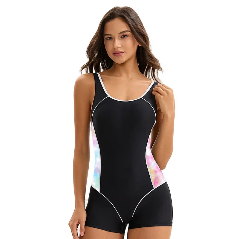 Stunning Sporty One Piece Swimsuit