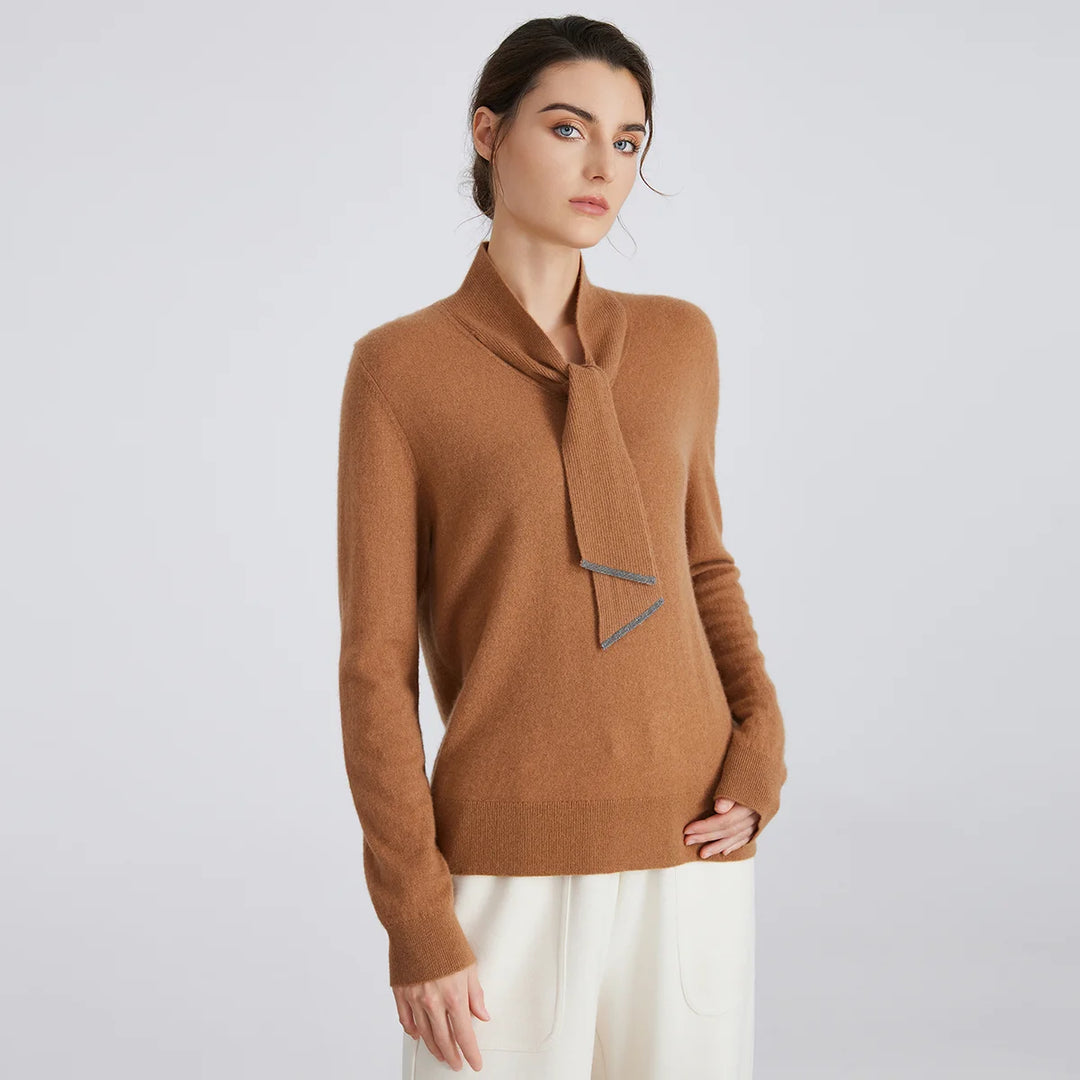 Premium Cashmere Knit Pullover Sweater