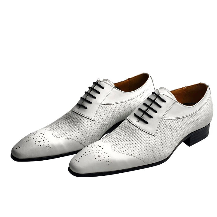 Compilation Printing Men's Oxford Shoes