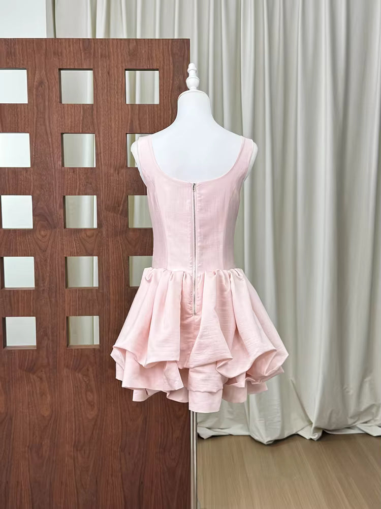 Refined Ruch Ruffle Mini Dress