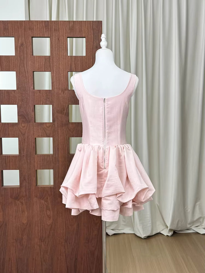 Refined Ruch Ruffle Mini Dress