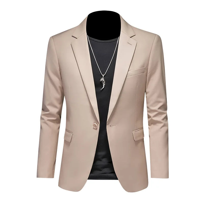 Smart Single Breasted Slim Fit Blazer