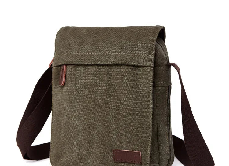 Vintage Single Shoulder Canvas Bag