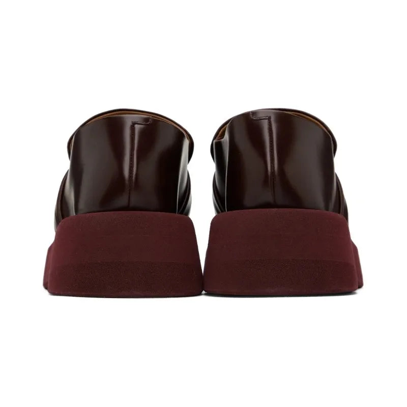 Durable Genuine Leather Slip-On Loafers