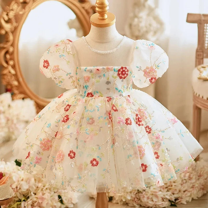 Cap-sleeve Princess Formal Dress