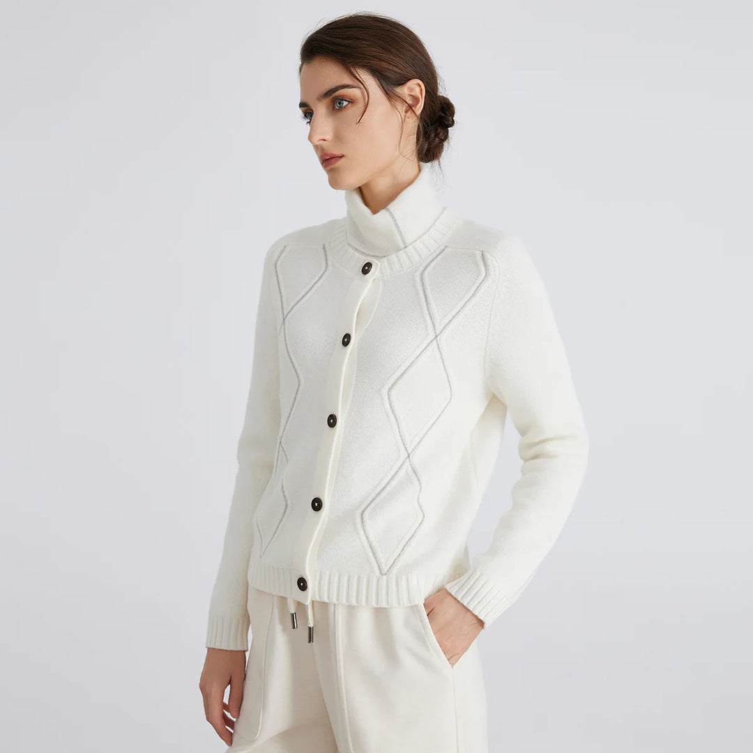High-end Merino Wool Cardigan