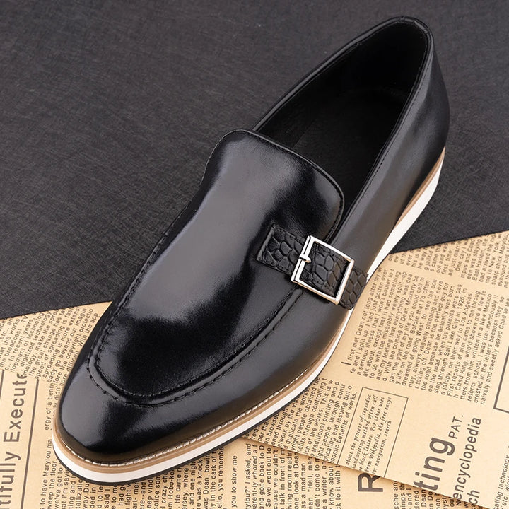 Exquisite Strap Buckles Dress Shoes