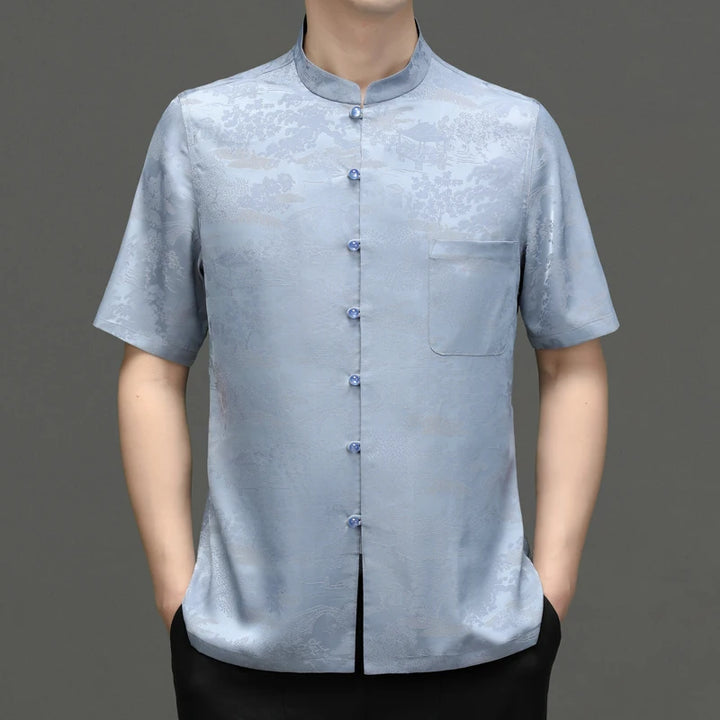 Refined Print Tang Shirt