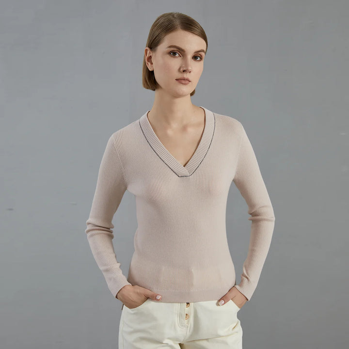 Refined Wool Knitted Jumper