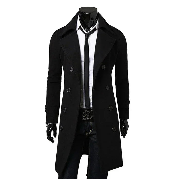 Smart Style Double Breasted Trench Coat