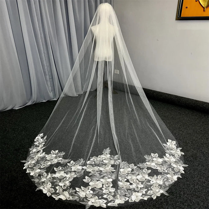 Stylish Cathedral Bridal Veil