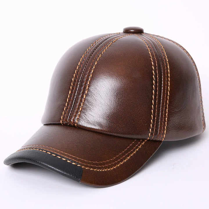 Gorgeous Genuine Leather Sports Cap