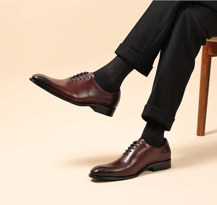 Premium Real Leather Business Shoes