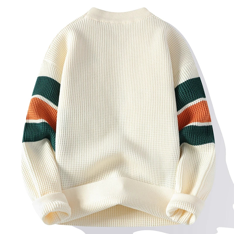 Striped Knitted Jumper Sweater