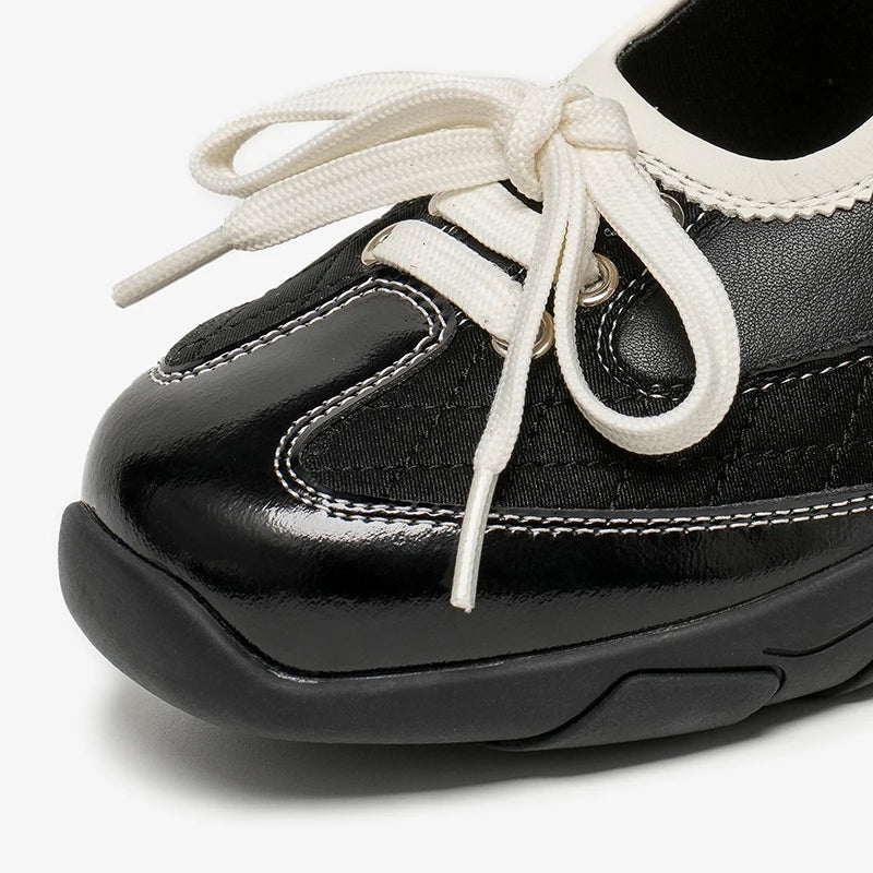 Trendy Shallow Round Toe Mary Janes Shoes