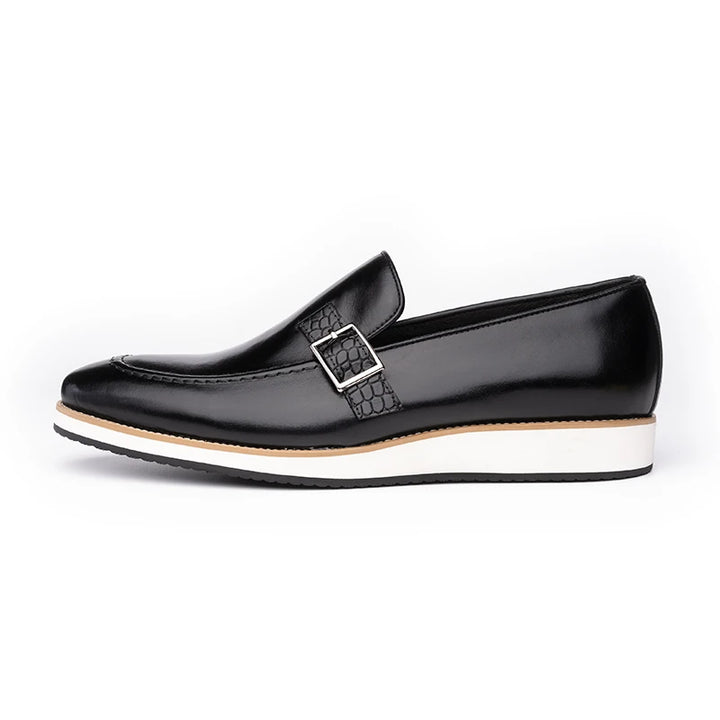 Exquisite Strap Buckles Dress Shoes