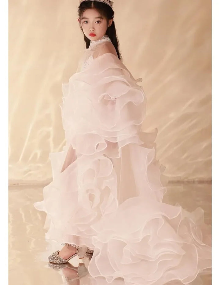 High-End Sequins Trail Girl&