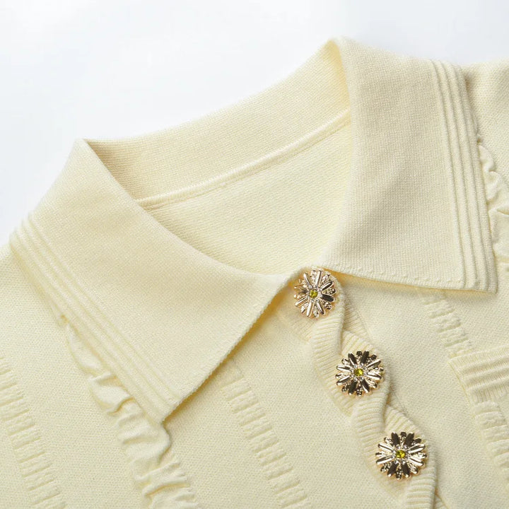 Trendy Short Sleeves Pullover Sweater