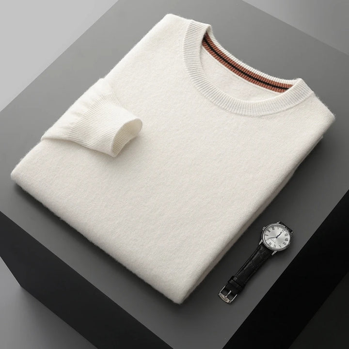 Versatile Cashmere Thick Knit Sweater