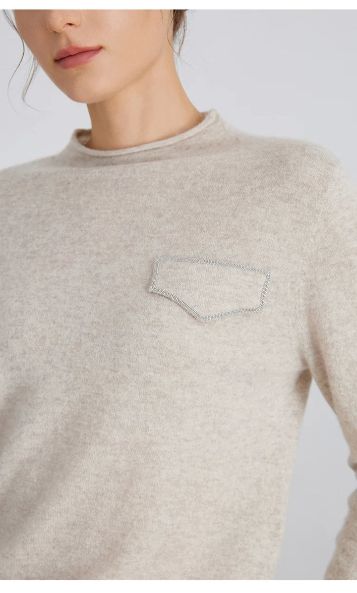 Soft Knitted Half-turtleneck Pullover Sweater