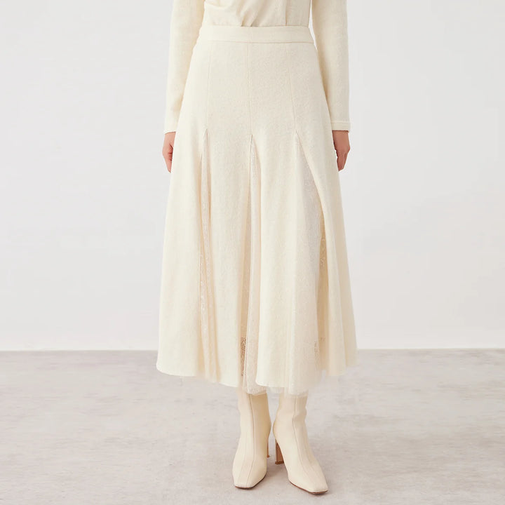 Lovely Pleated A-Line Skirt