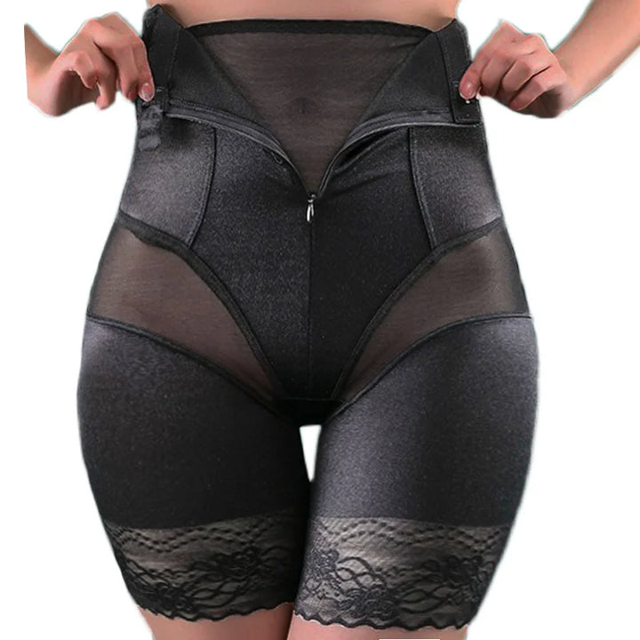 Seamless High Waist Zipper Shapewear