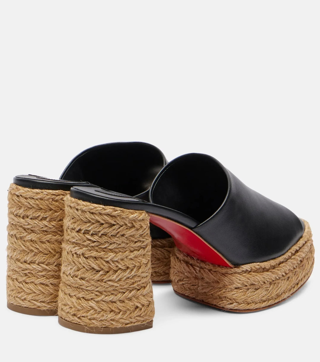 Stunning Thick Straw Bottom Sandals