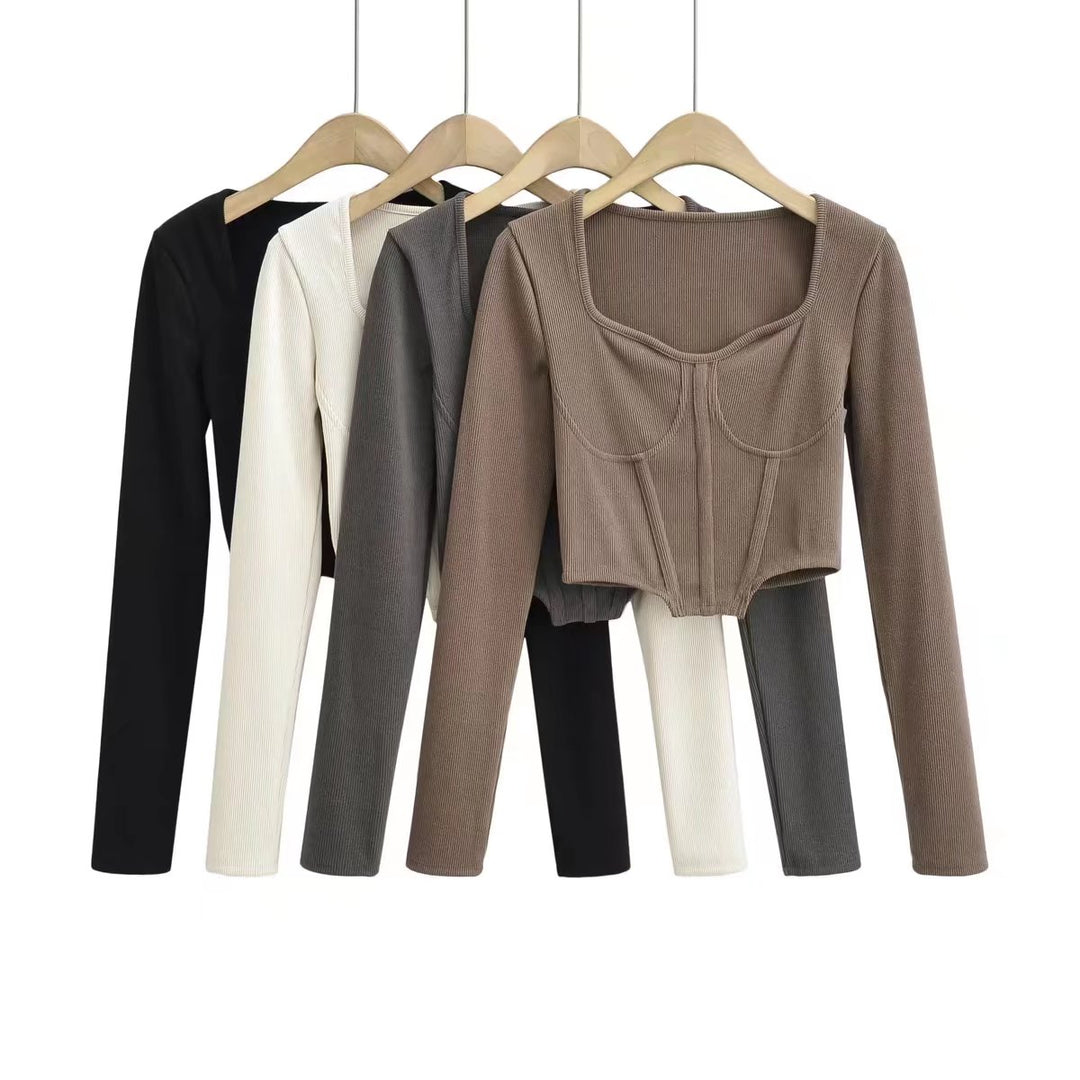 Square Neck Women's Casual Tops| All For Me Today