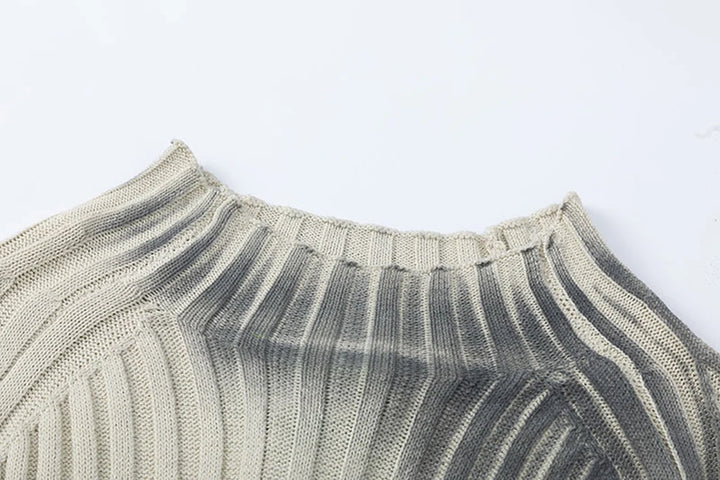 Modern Tie-Dye Women's Pullover Sweater