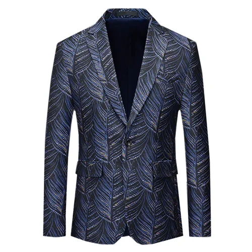 Formal Jacquard Blazer