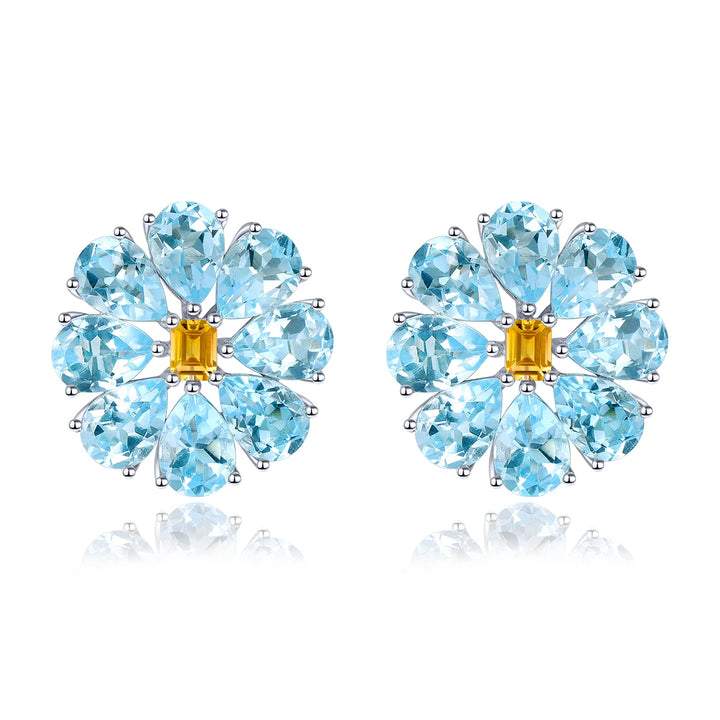 Light Luxury Natural Peridot Earrings