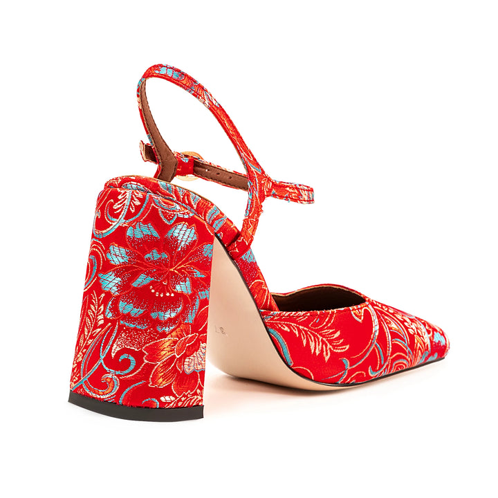 Sweet Temperament Splicing High Heels