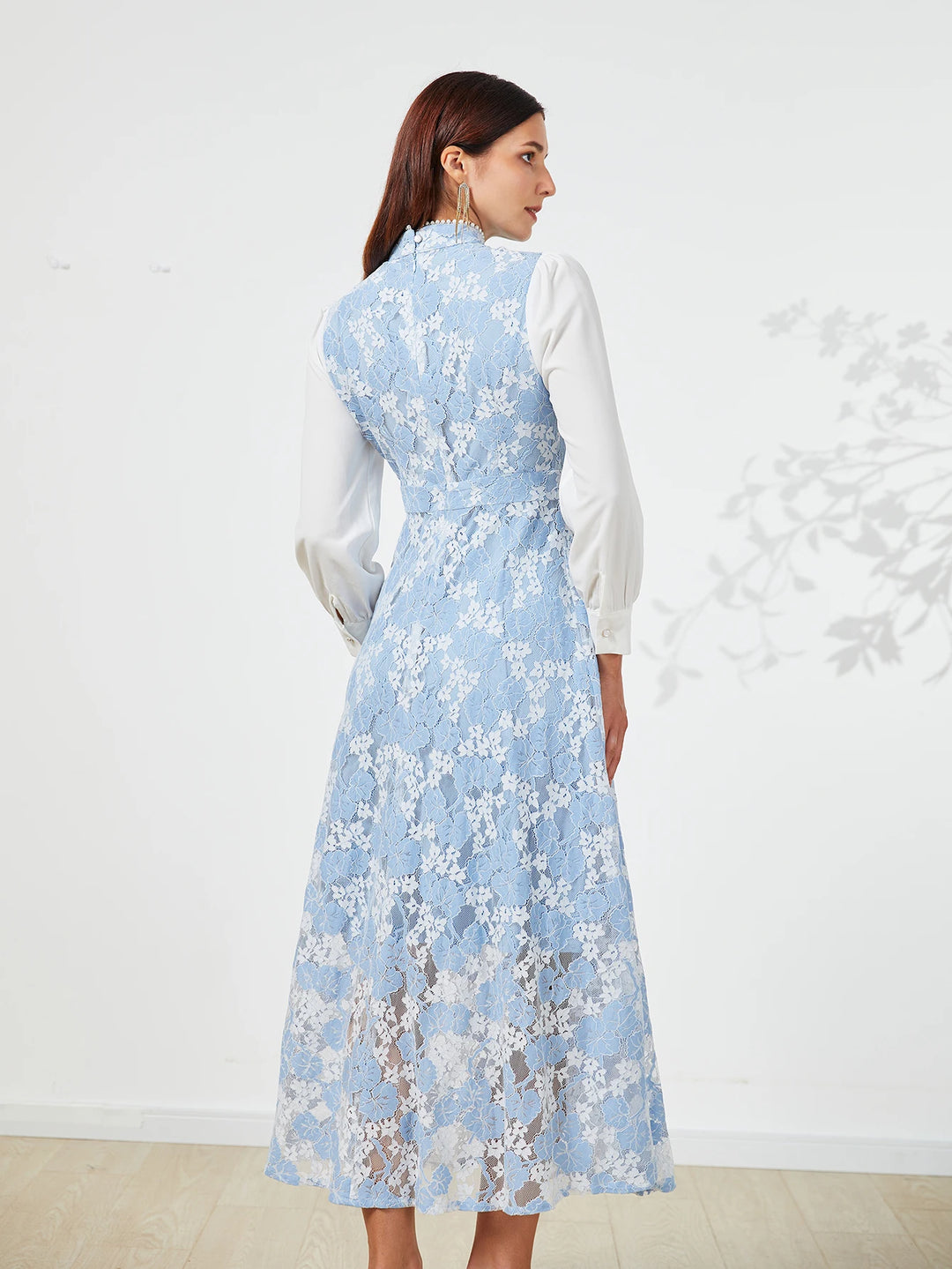 Stylish Long Sleeve Formal Evening Dress