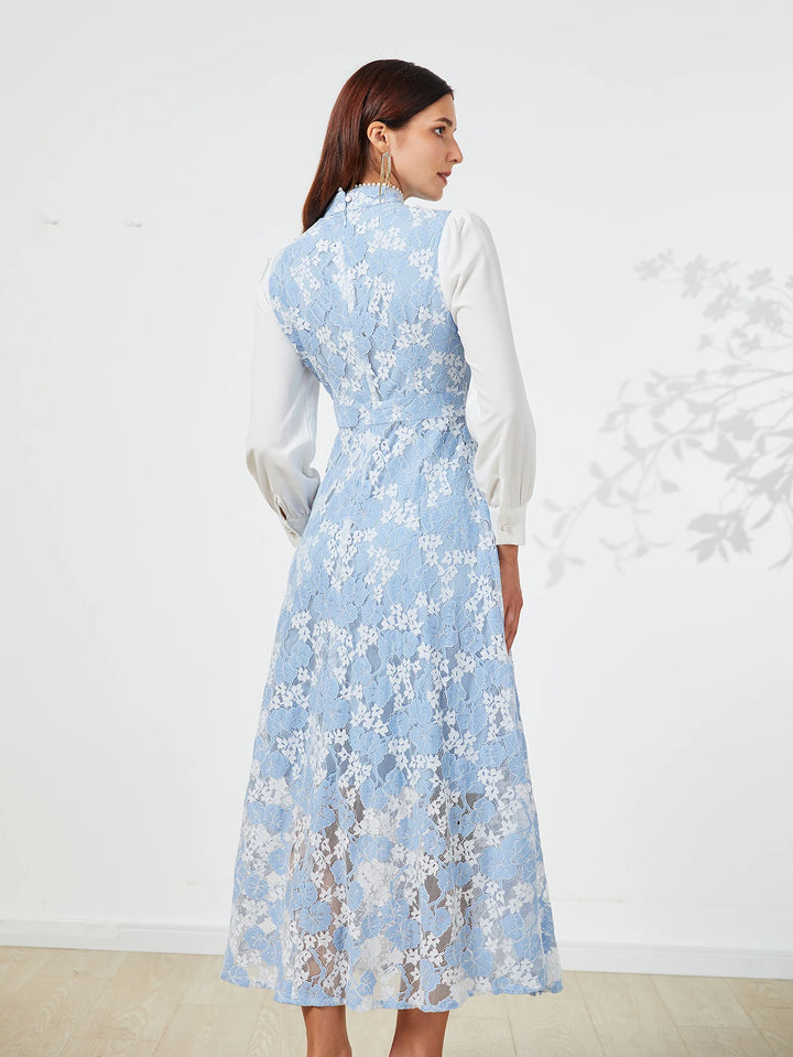 Stylish Long Sleeve Formal Evening Dress