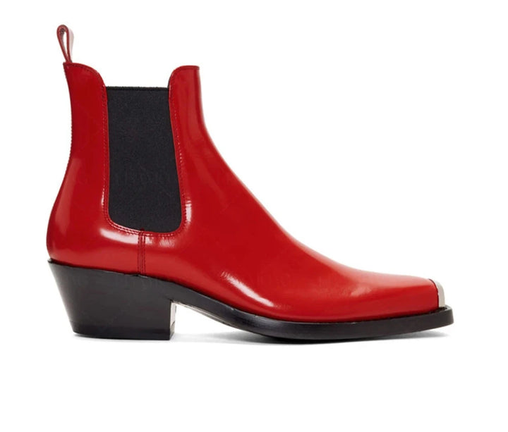 Smart Buffed Leather Chelsea Boots