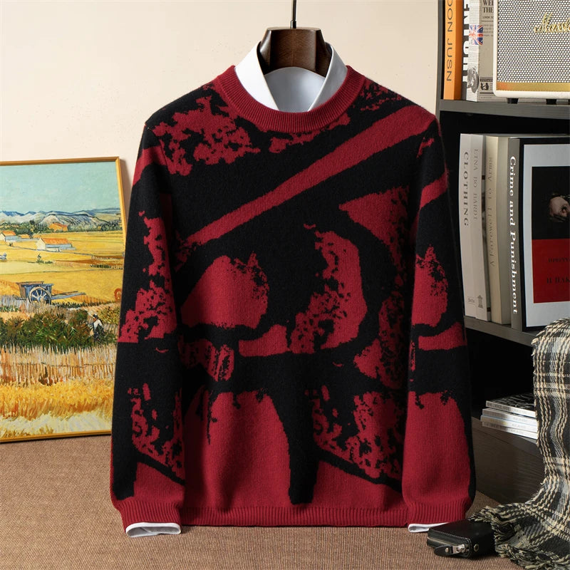 Luxury Round Neck Double Thick Loose Base Shirt