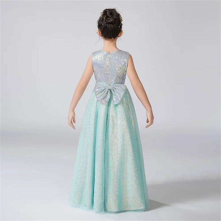 Tulle Flower Formal Girl Dress