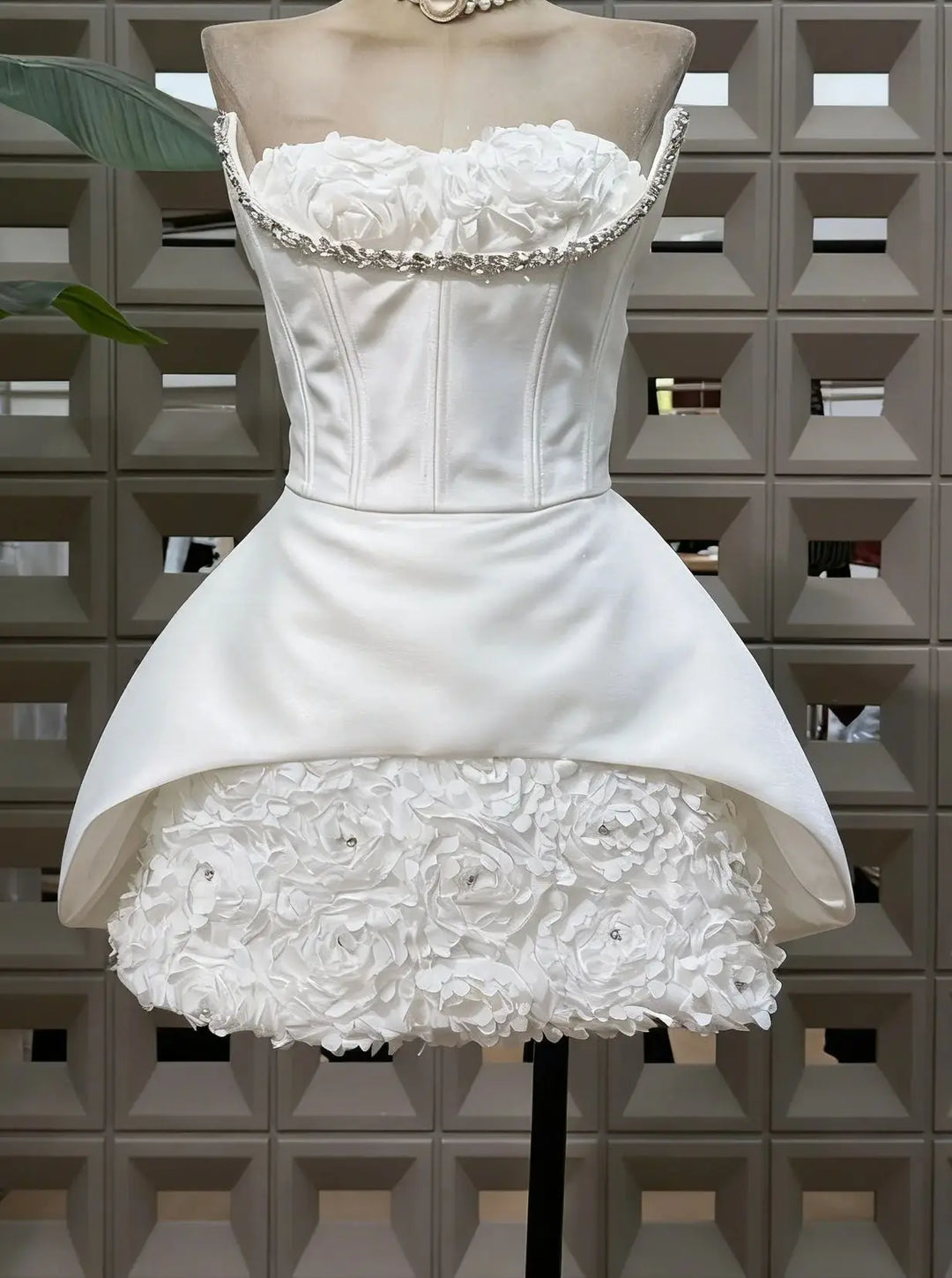 Glamorous Backless Mini Party Dress