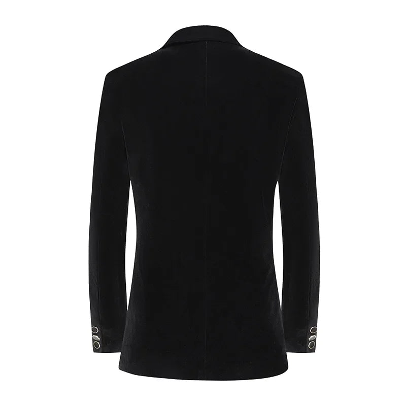 Luxury One Button Slim Fit Blazer