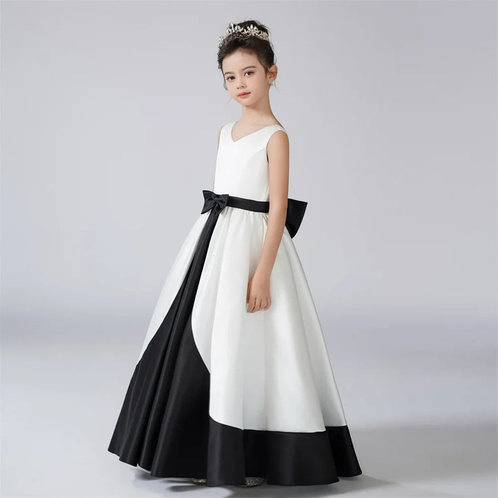 Detachable Bow Formal Princess Gown