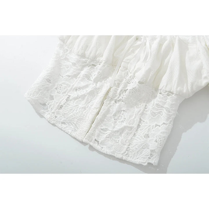 Luxury Off Shoulder Crop Top