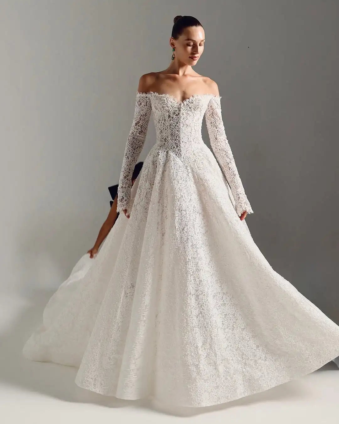 Romantic Zip Back Wedding Couture