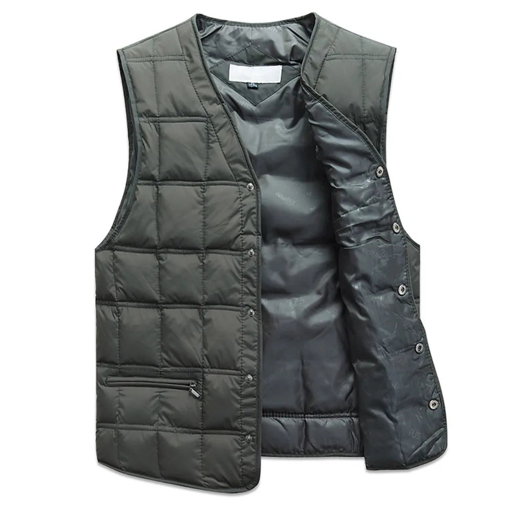 Casual Warm Duck Down Puffer Vest