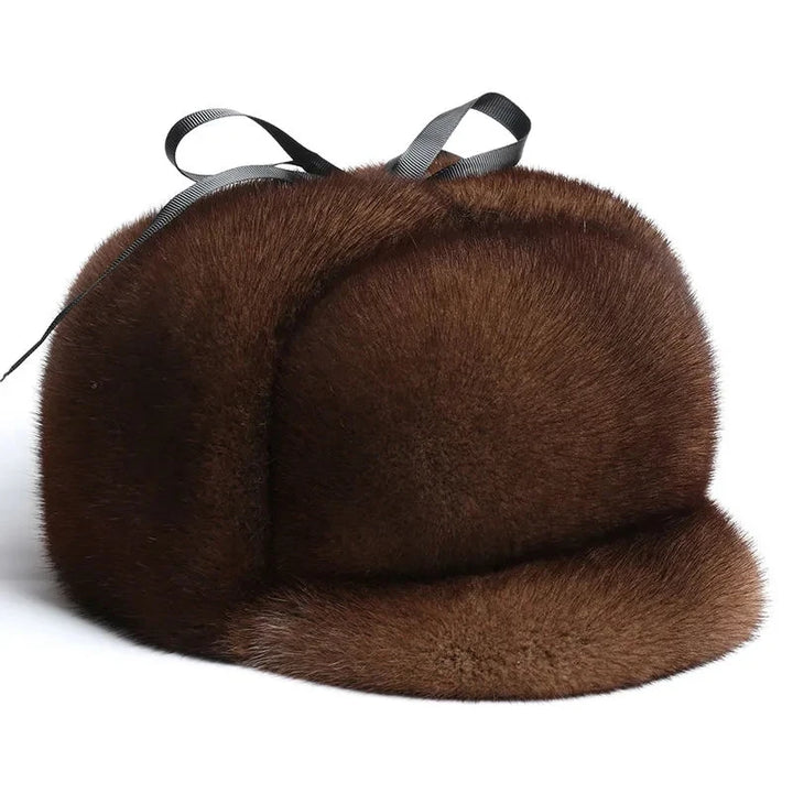 Premium Elderly Ear Bomber Hat