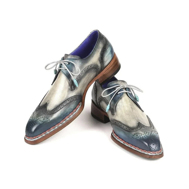 Welted Wingtip Oxford Shoes