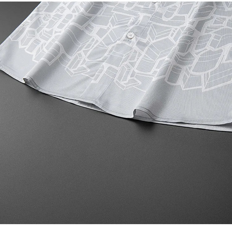 Luxury Non-Ironing Silk Shirt