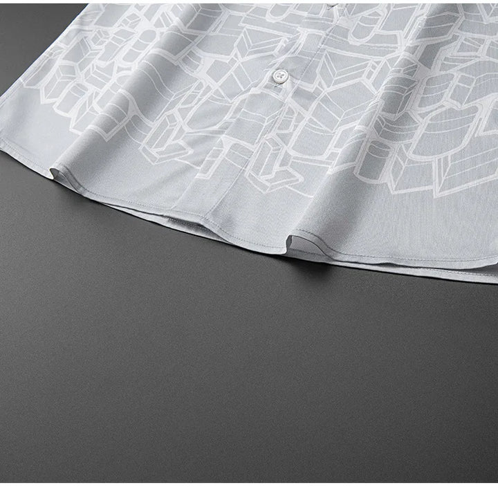 Luxury Non-Ironing Silk Shirt