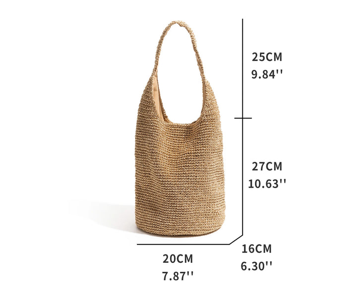 Simple Bohemian Bucket Bag