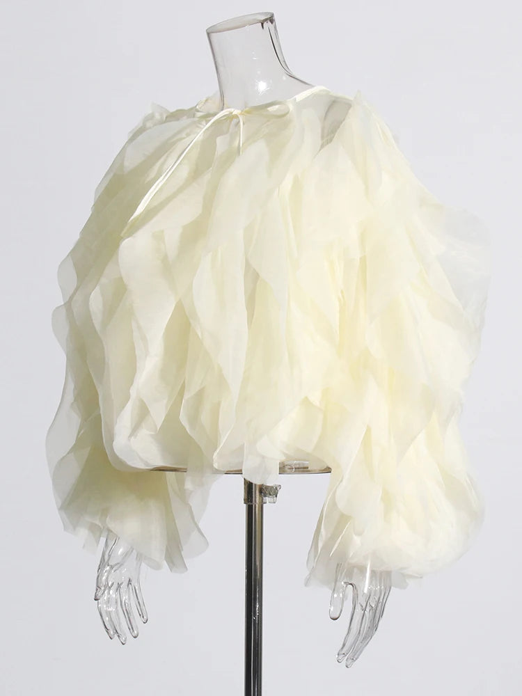 Stylish Ruffles Fashion Blouse